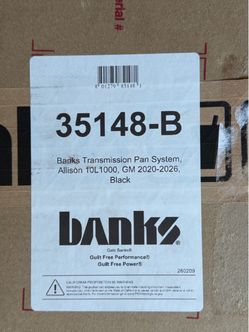 Banks Ram-Air® Transmission Pan - GM Duramax 6.6L L5P Allison 10L1000 (2020-2026)