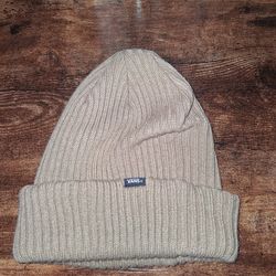 Brown/ Tan Vans beanie.