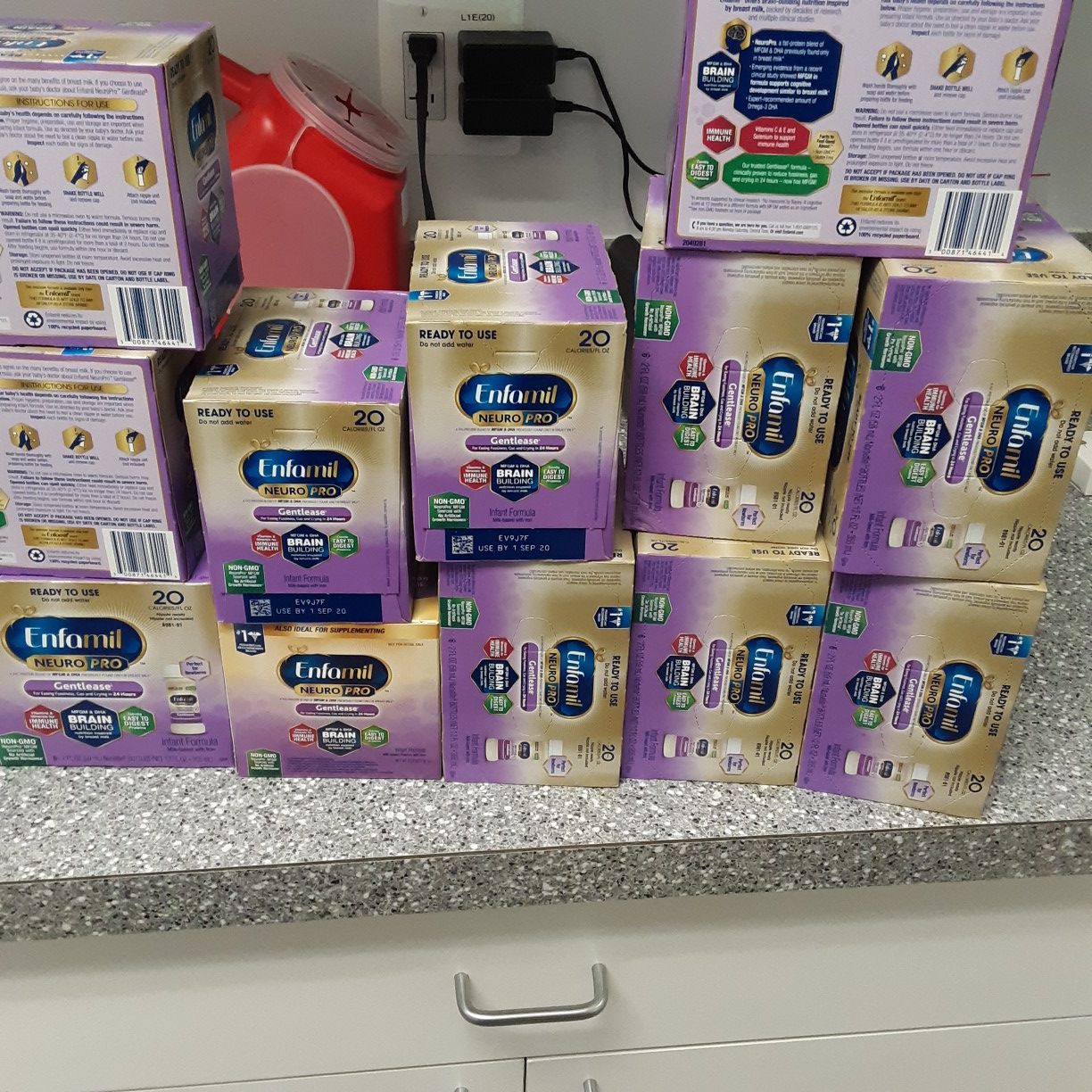 $4 PER BOX Liquid Enfamil Gentlease .. Click on ALL PICS and Read details below. All the info is in the details