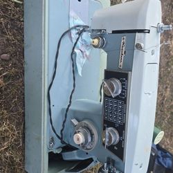 vintage or antique sewing machine, from the brand "Keyatane" as seen on the machine itself. 