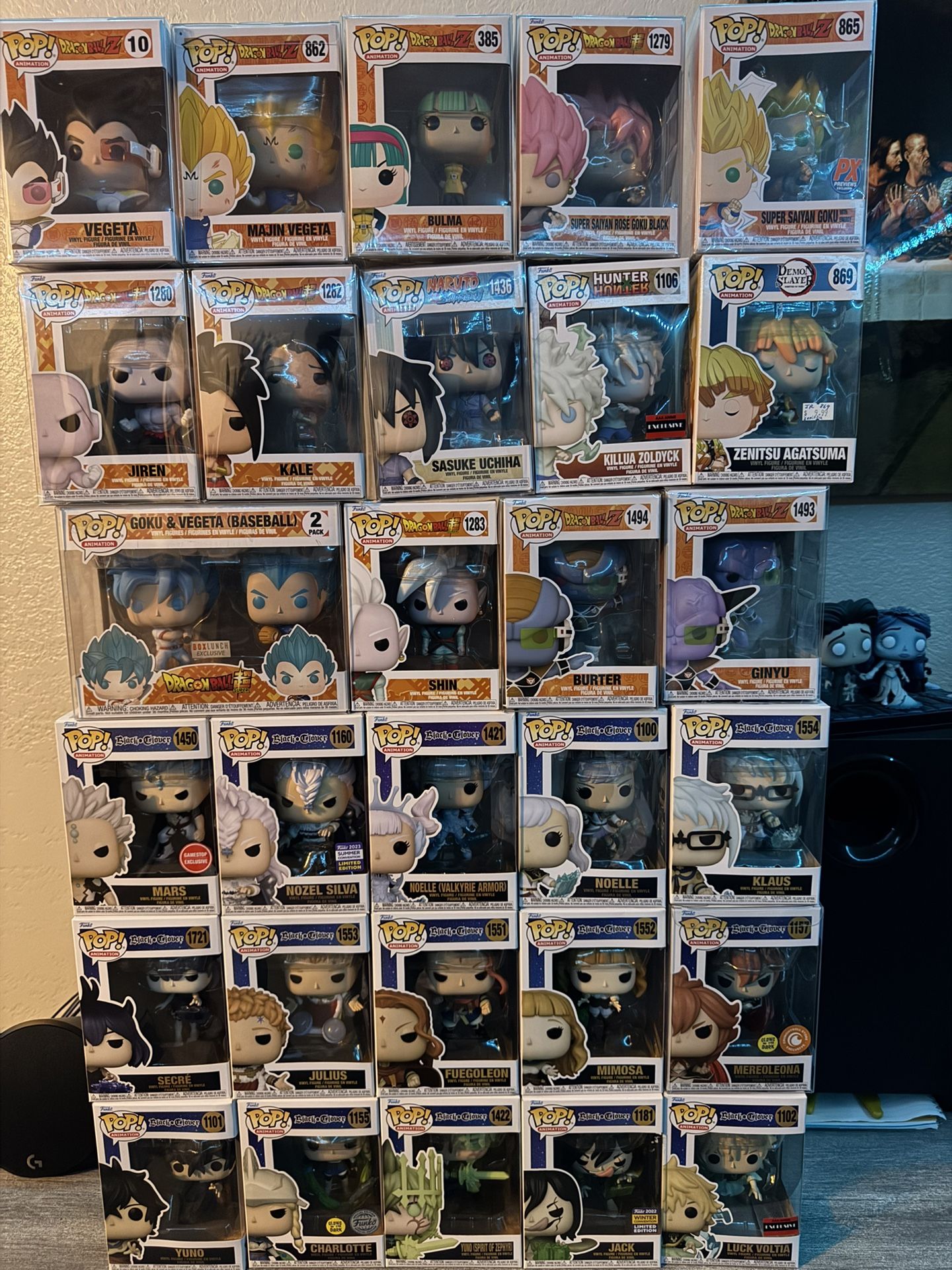 Funko Pops 10$-15$ Each
