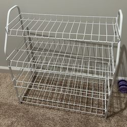 White Shoe Rack