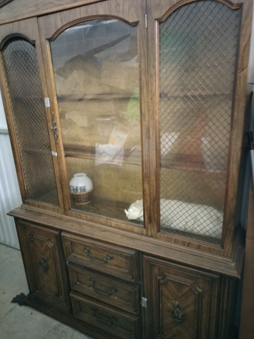 China Closet/Hobby Display Closet With Storage