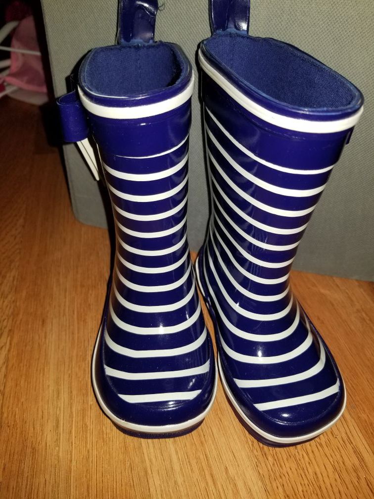 Janie and Jack brand new rain boots size 4