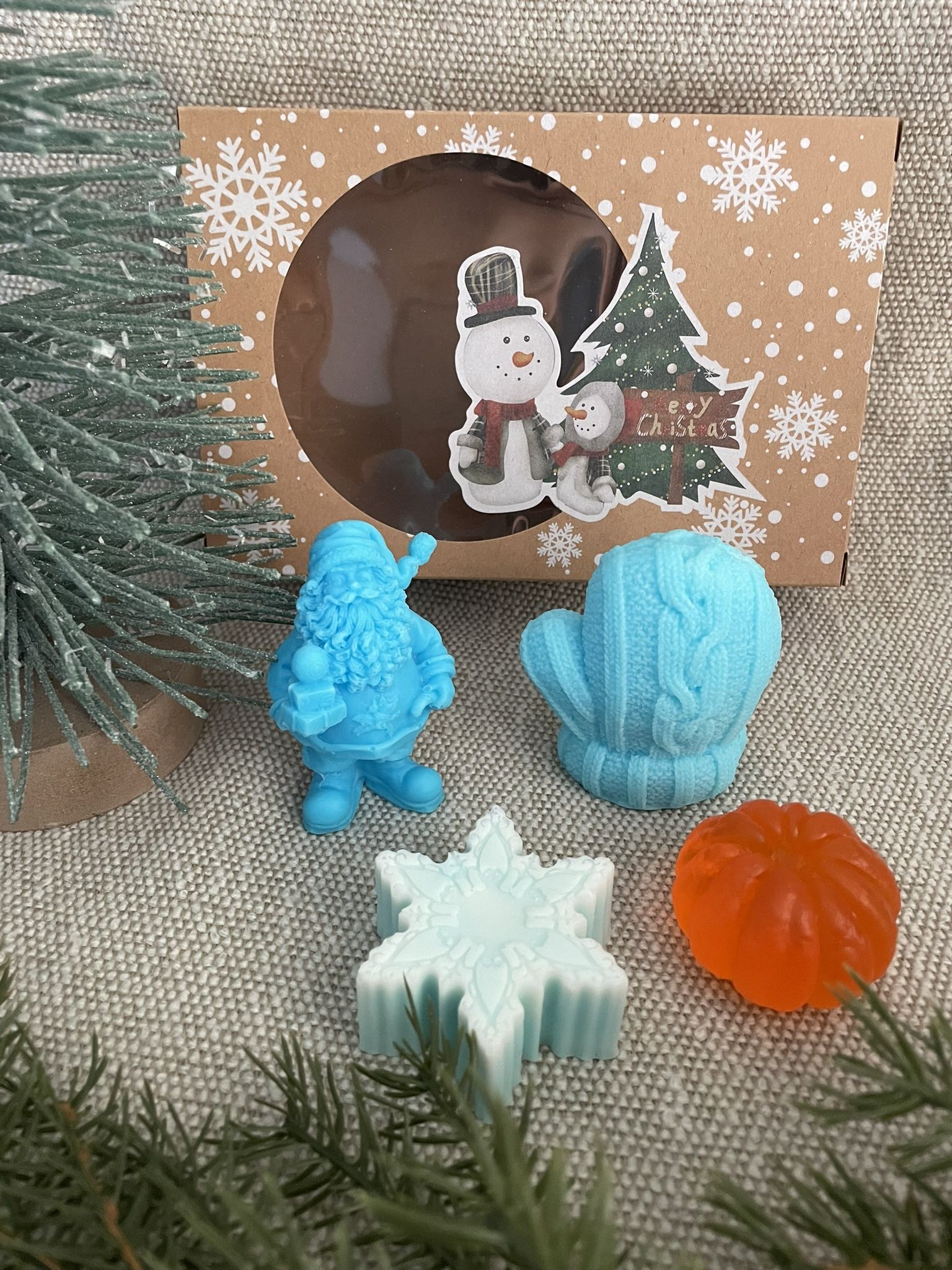 Handmade Soap / Merry Christmas / Handmade Soap Set