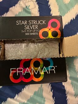 Framar Star Struck Silver 5x11 Pop Up Foil