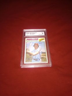 1977 Topps cloth Mike Schmidt #41