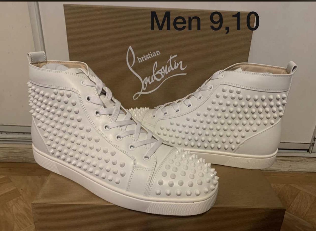 White Men Red Bottoms