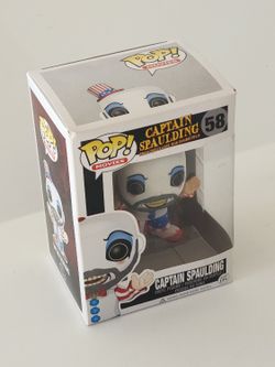 Funko Pop Captain Spaulding #58 Figure with HT Tag