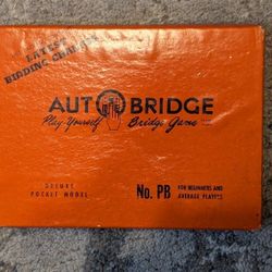 Vintage 1950's Auto Bridge
 