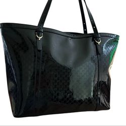 Gucci Patent Leather Authentic Purse Bag