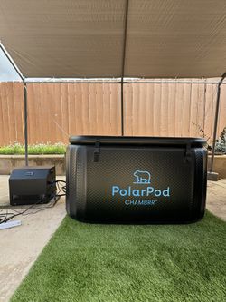 No Ice Bath Cold Plunge w/1HP Chiller