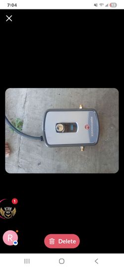 Tankless Water HeaterRheem Retex-13 Performance Self-Modulating 1.97 GPM Electric Tankless Water Heater
