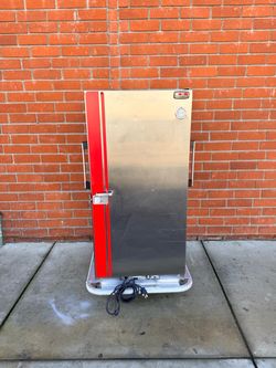 Carter-Hoffmann PH1810 3/4 Height Insulated Mobile Heated Cabinet w/ (12) Pan Capacity, 120v