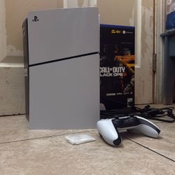 PlayStation 5 Slim Digital Edition – Like New (1 Month Old)