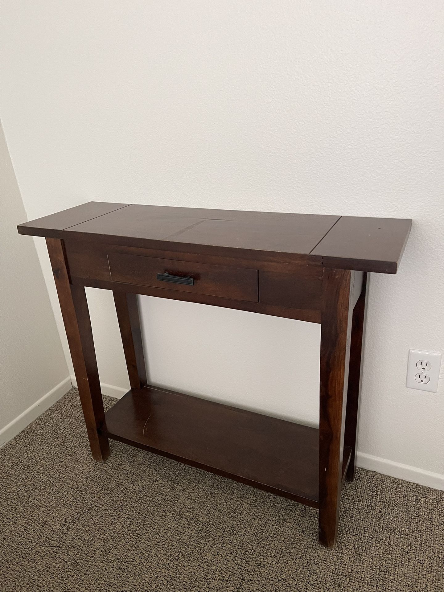 Wood Console Table