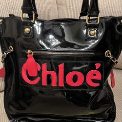 Patent Leather Tote