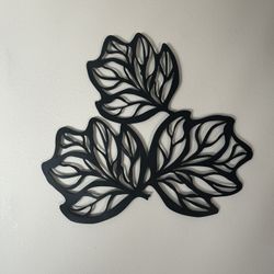 Metal Leaf Wall Art 
