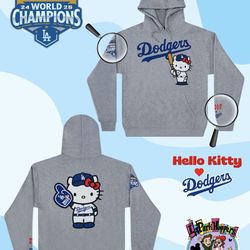 New! HELLO KITTY LA DODGERS HOODIE 2026