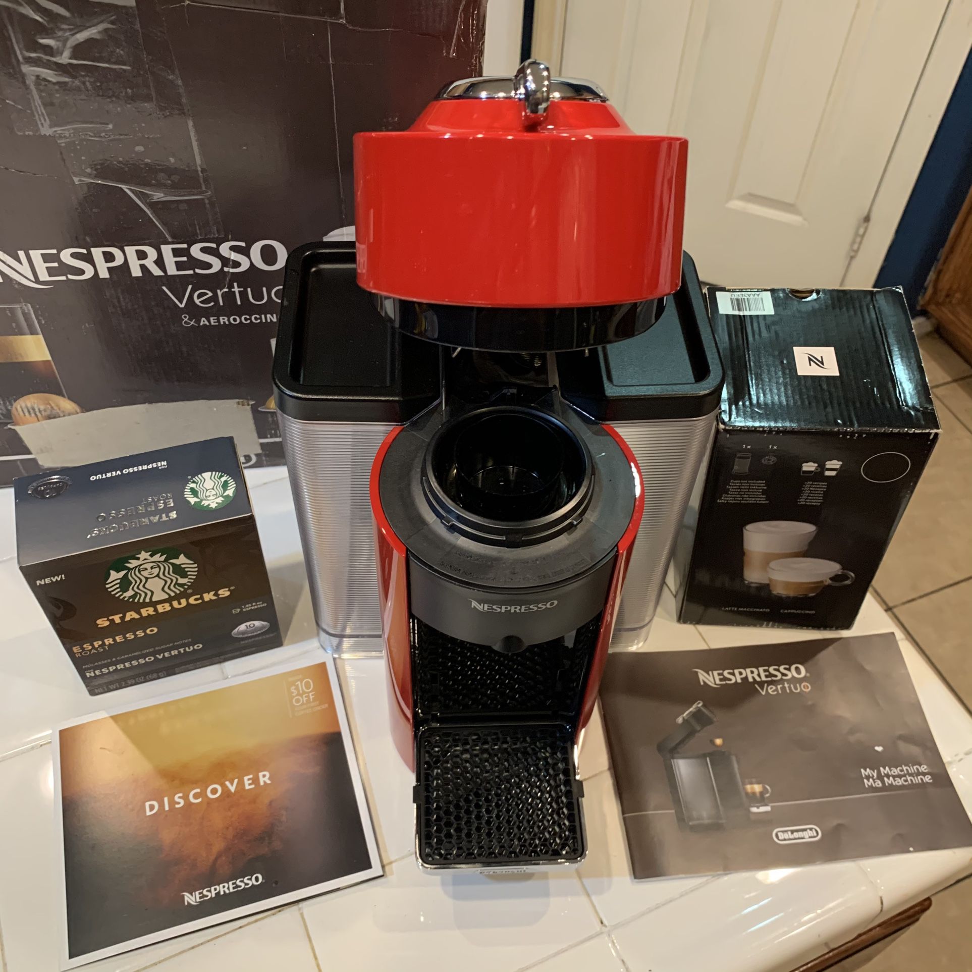 Espresso Keurig machine with latte frother for Sale in Fresno, CA - OfferUp