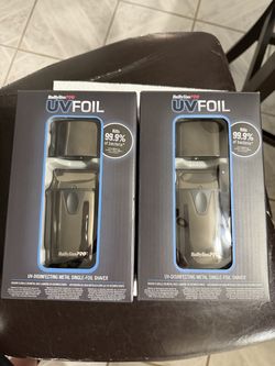 Uv foil shavers