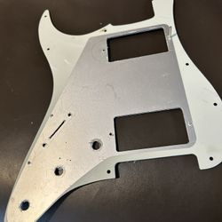Strat HH Pickguard White 