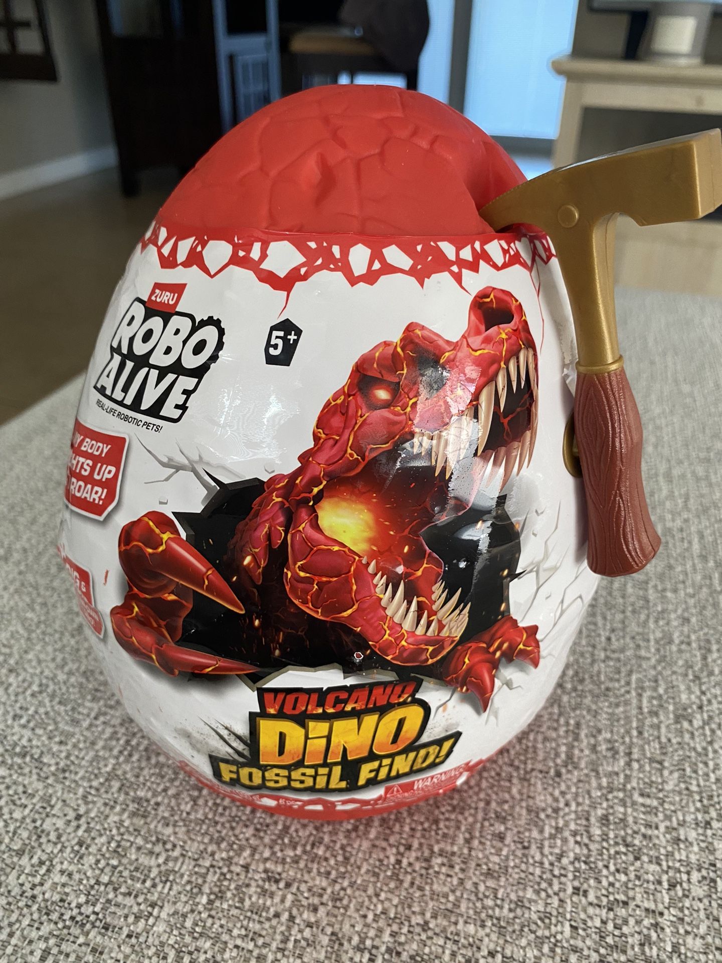 Robo Alive Volcano Dino Fossil Find