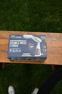 Conair Advanced Steam Technology Garment Steamer – Steam & Press Turbo
