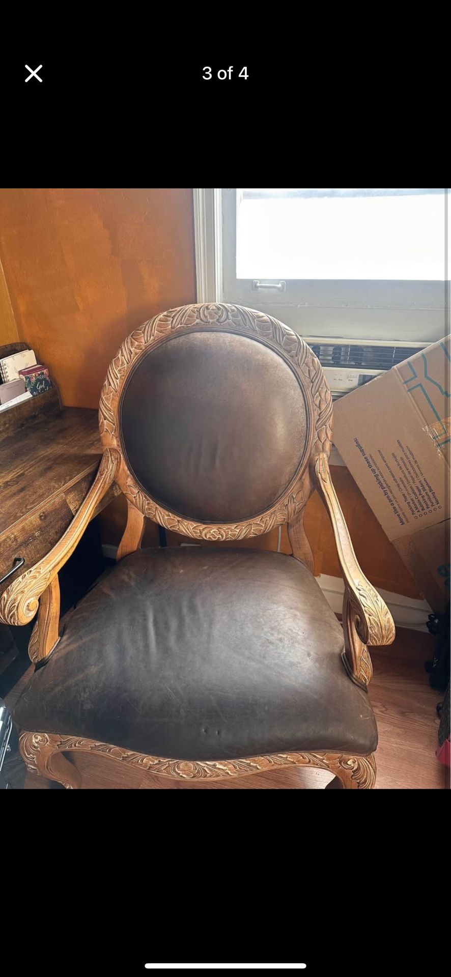 Wooden Living Room Chair