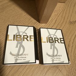 Yves Saint Laurent Libre Eau De Parfum Spray by YSL - NEW - 2x 1.2 mL 0.04 fl oz