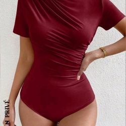  Ruched Bodysuit