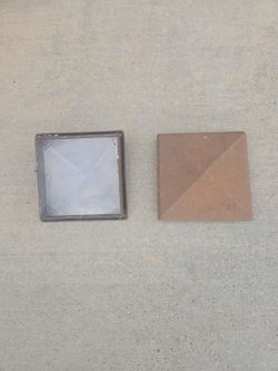 Post Caps for true 6" x 6" post