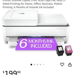 HPENVY8e Printer Works Great Got Ink In It Rarely Used 150 $ Like New