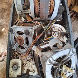 Appliance washer dryer motors