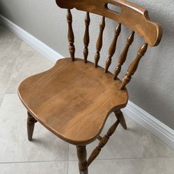 Wooden Chair (very sturdy)