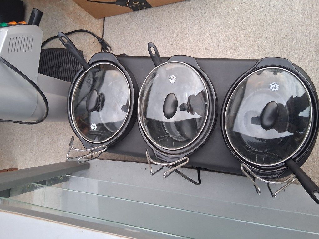 GE Triple Slow Cooker