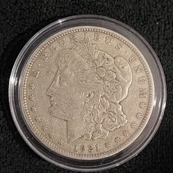 1921 D Morgan Silver Dollar