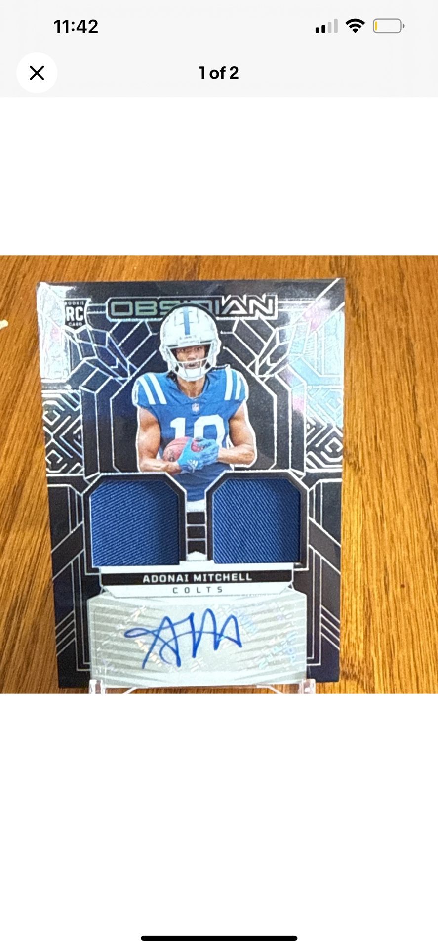 Adonai Mitchell Obsidian Auto /299