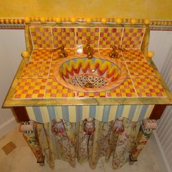 MacKenzie-Childs Vanity and Sink