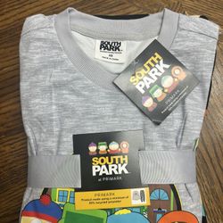 NWT Licensed South Park men’s 2pcs pajamas set size XS
