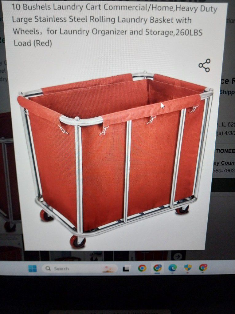 Storage/laundry Cart 
