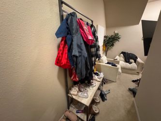 Best offer Shoe rack also a sweater rack need gone moving