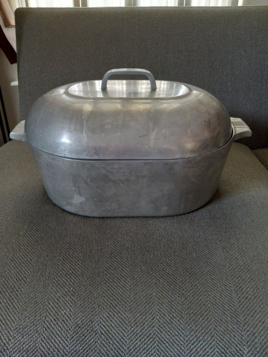 Magnalite Sidney O Wagner Ware Vintage Aluminum Roaster