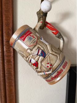 1984 Collectable Budweiser Olympic Mugs
