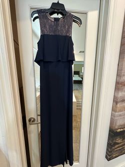 Navy Dress  BCBG Max Azria Navy Formal Dress – Size 4