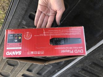 DVD player with original box and remote