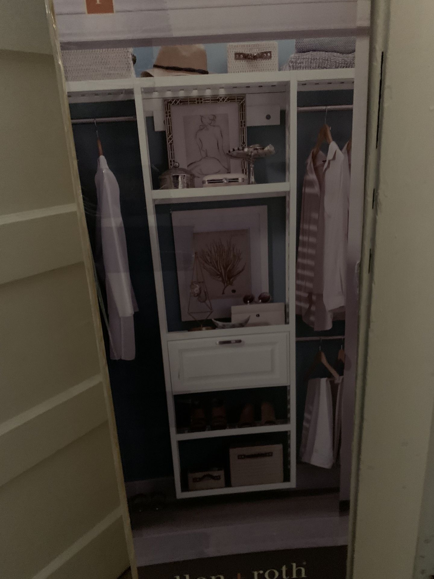 Allen & Roth Closet Organizer