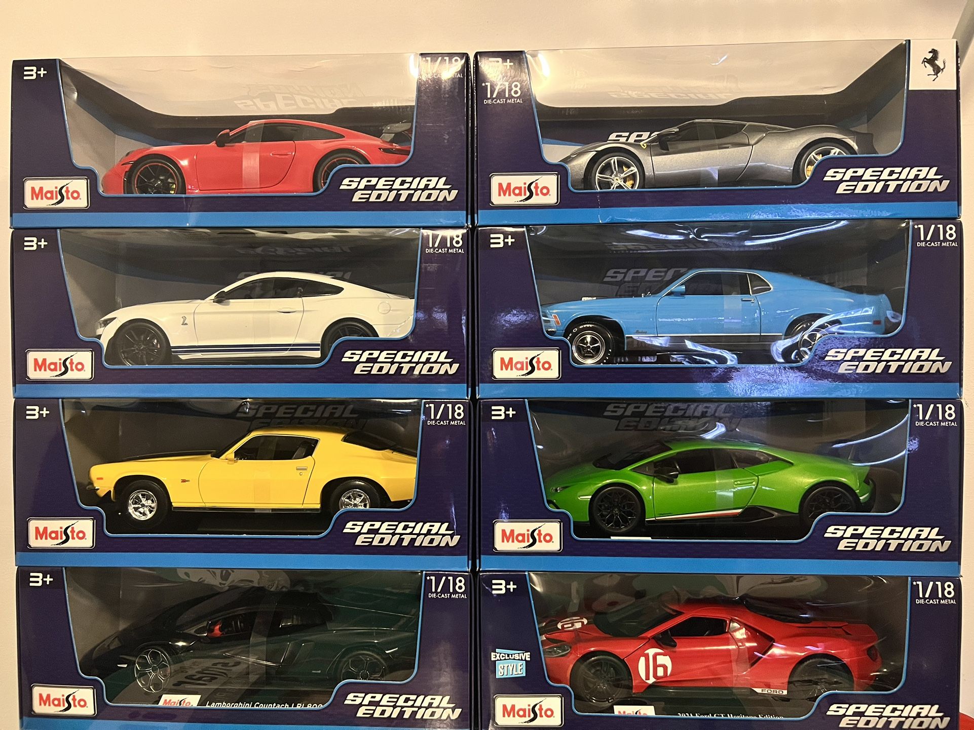 118 Scale Exotic Diecast Collectible Cars for Sale in Winterville, NC