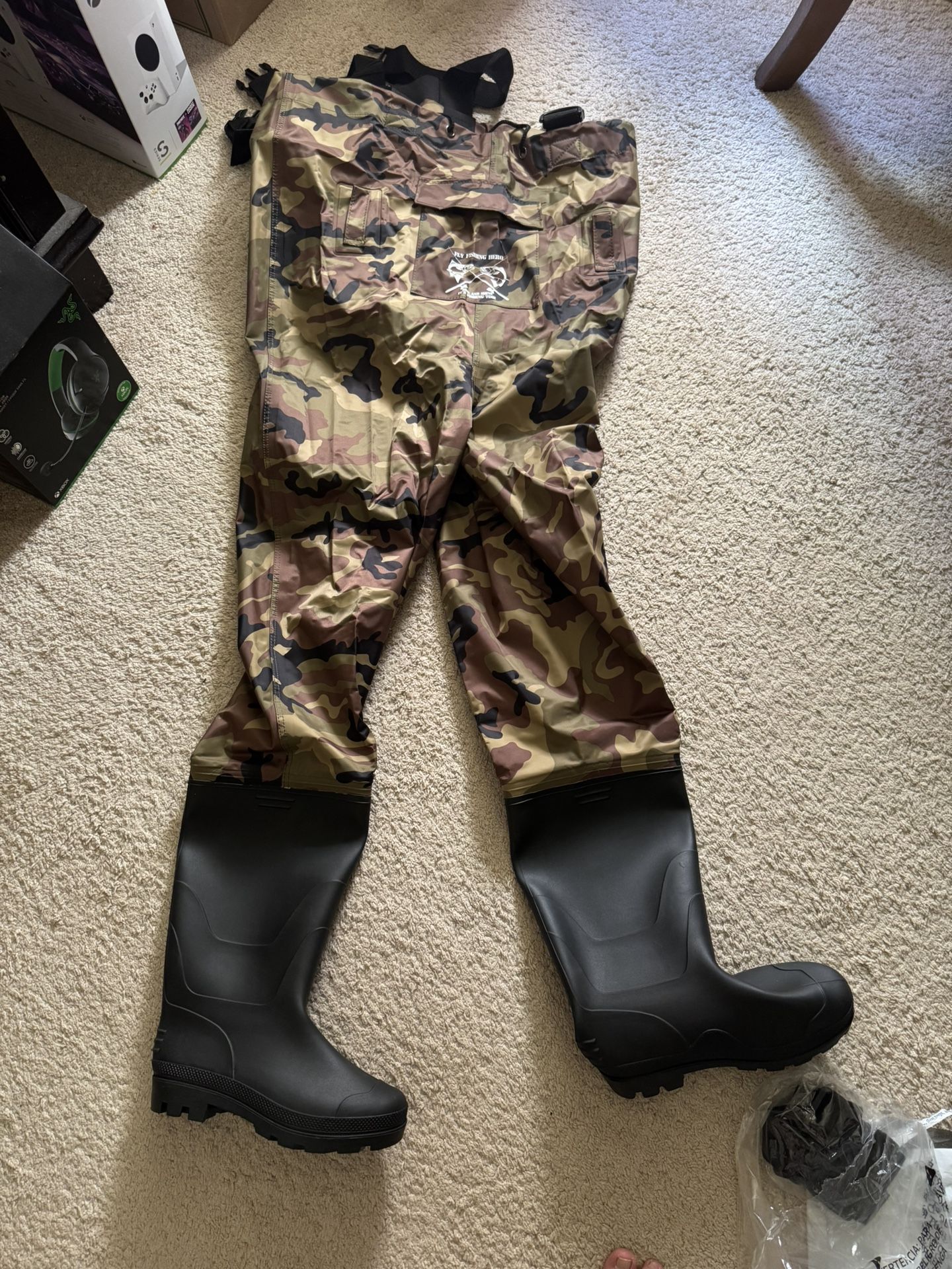Fishing Bibs Camo