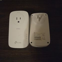 2 TP-Link powerline Ethernet Over Power Units